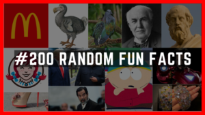 200 Random Fun Facts You’d Love To Know